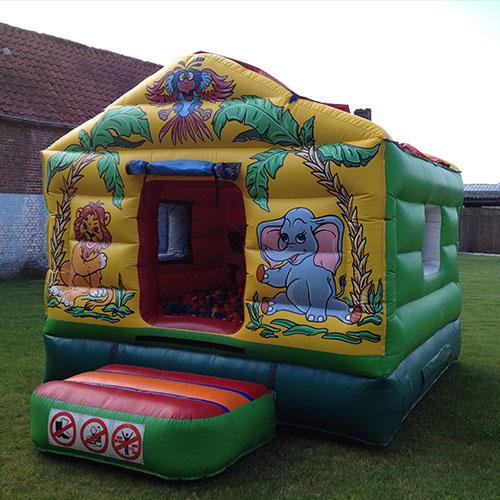 Bouncy castle ball pit