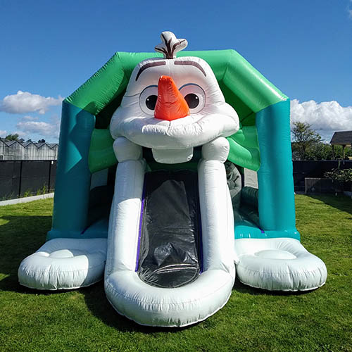 Bouncy castle frozen